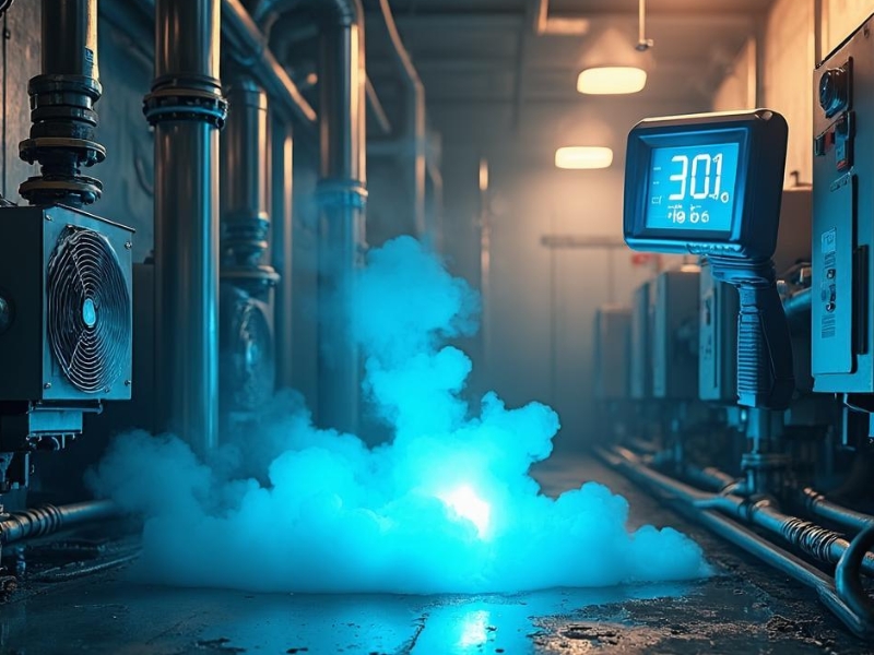 制冷機(jī)房制冷劑R134a（HFC-134a）泄漏