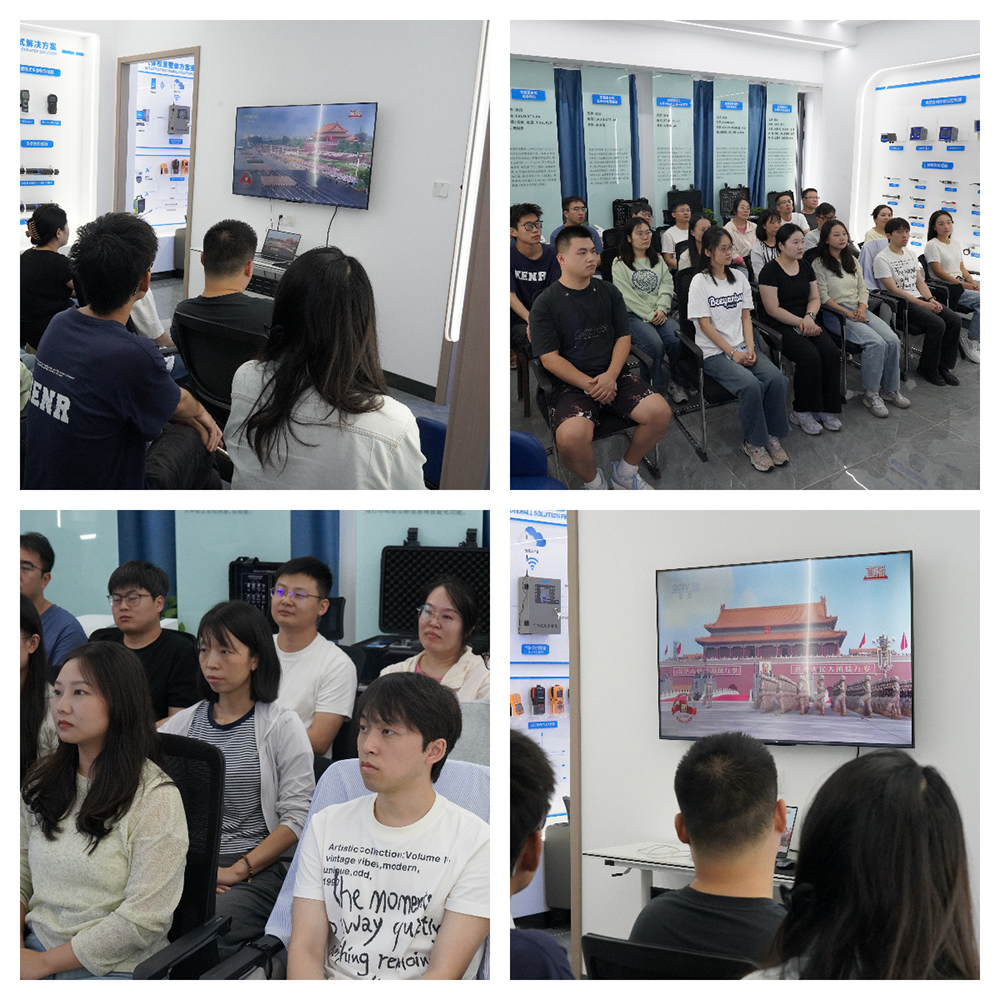 贏潤集團(tuán)致敬抗戰(zhàn)勝利80周年：全員觀閱兵，傳承歷史精神